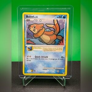 Pokemon Buizel Card - Mysterious Treasures Diamond & Pearl